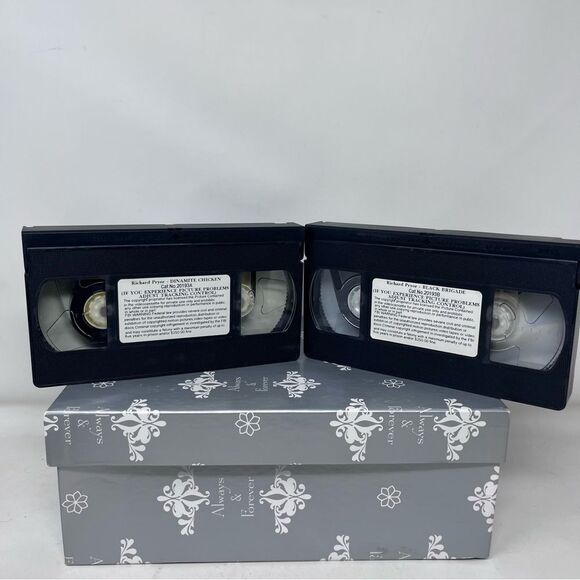 Richard Pryor 2 Movie Box Set VHS Dynamite Chicken Black Brigade - Picture 5 of 8